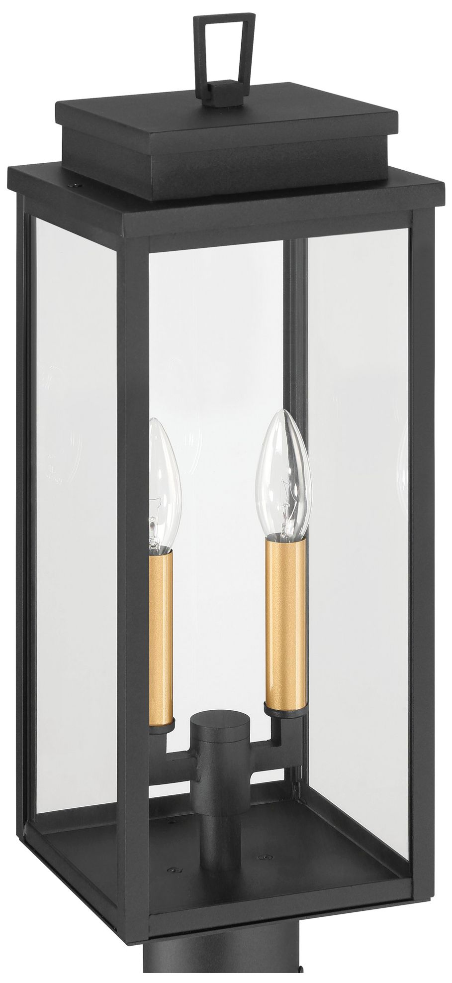 Image 5 Thesis Hillside 20" 2 Light Exterior Post Light with Clear Glass more views