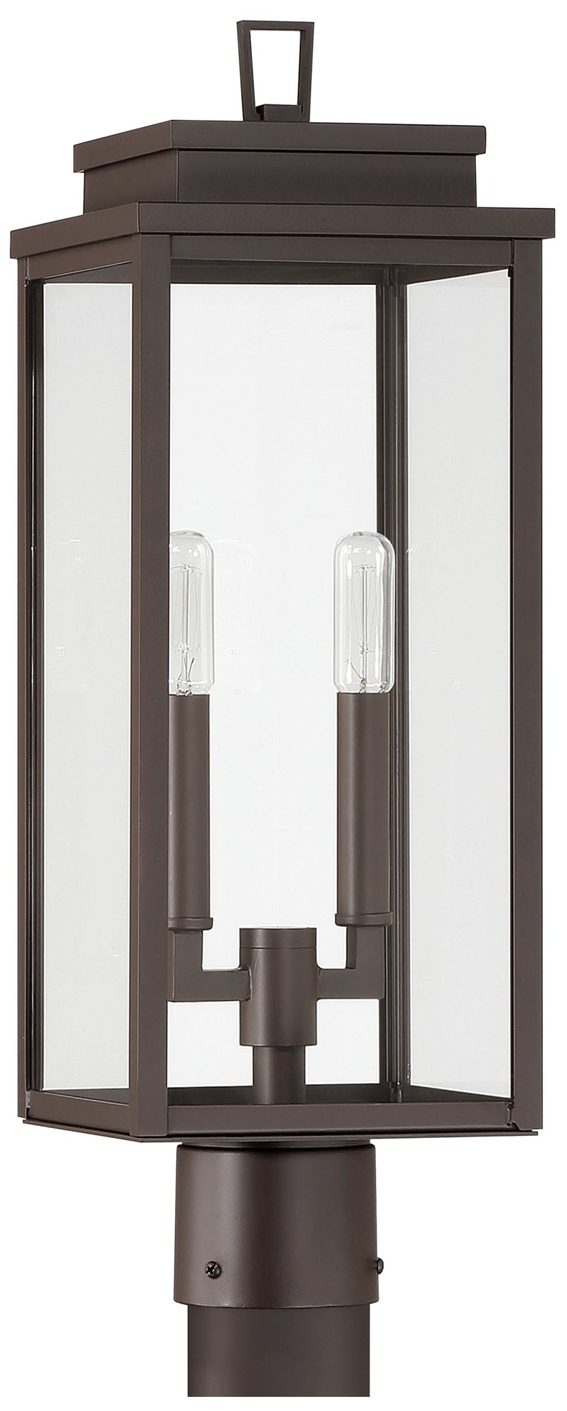 Thesis Hillside 20 in. Dark Bronze Exterior Post Light
