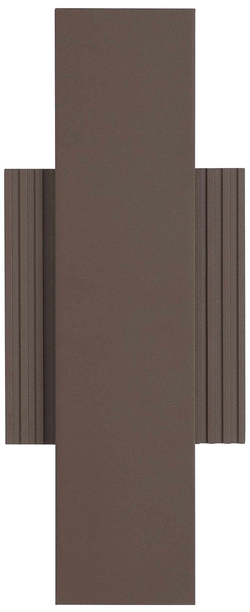 Image 2 Thesis Jacks 15" Architectural Bronze 5CCT LED Exterior Wall Sconce more views