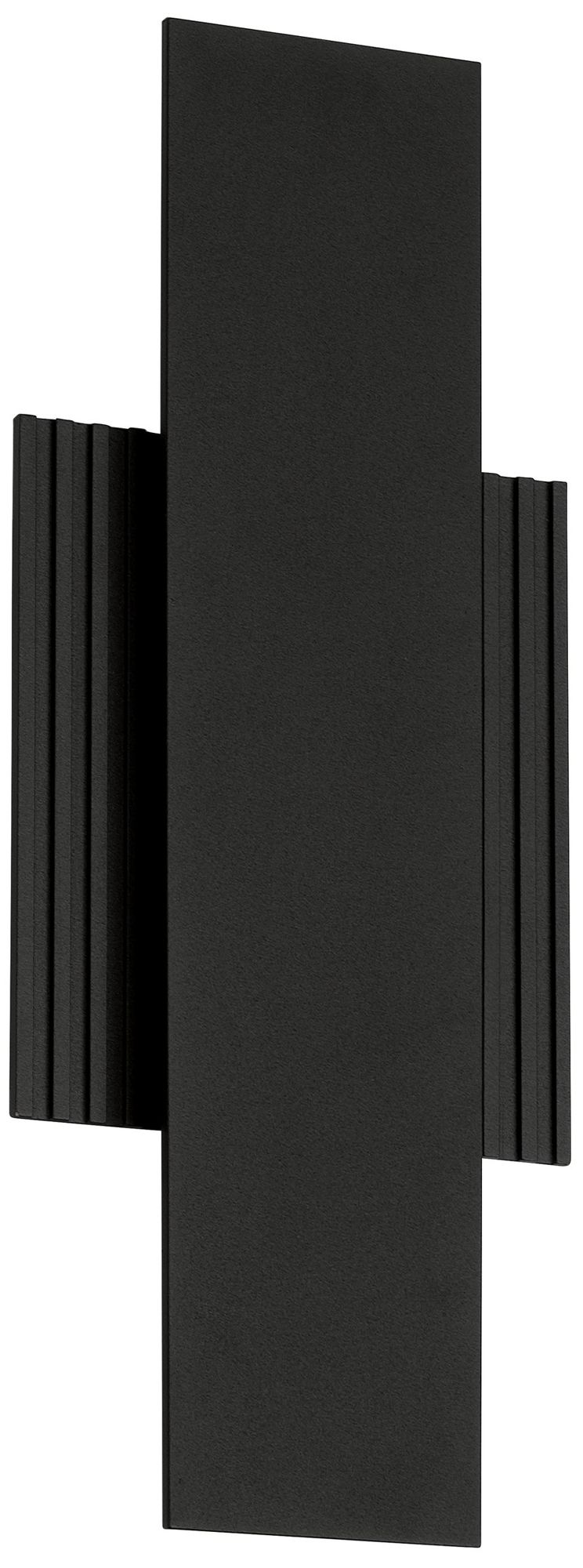 Thesis Jacks 15" Textured Black 5CCT LED Exterior Wall Sconce