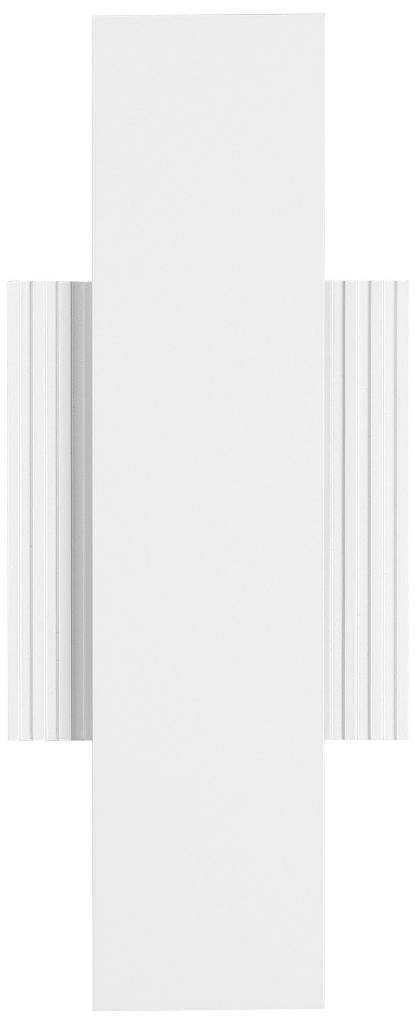 Image 2 Thesis Jacks 15" Textured White 5CCT LED Exterior Wall Sconce more views