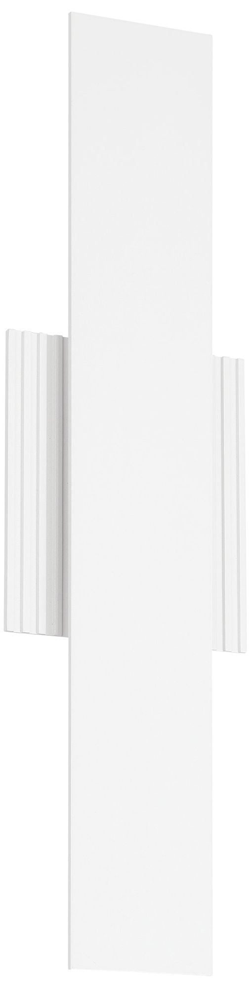 Thesis Jacks 22" Textured White 5CCT LED Exterior Wall Sconce