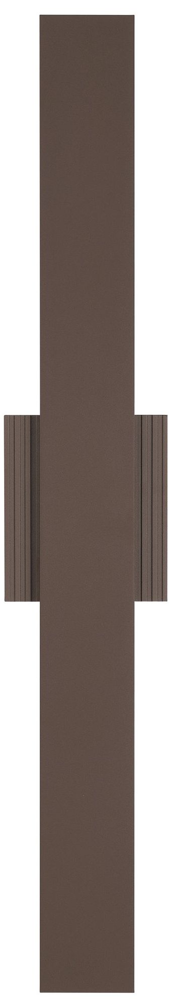 Image 2 Thesis Jacks 36" Architectural Bronze 5CCT LED Exterior Wall Sconce more views