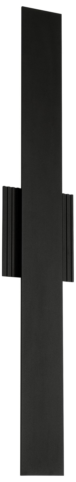 Thesis Jacks 36" Textured Black 5CCT LED Exterior Wall Sconce