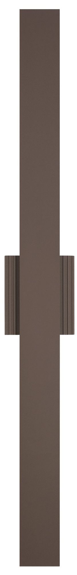 Image 2 Thesis Jacks 48" Architectural Bronze 5CCT LED Exterior Wall Sconce more views