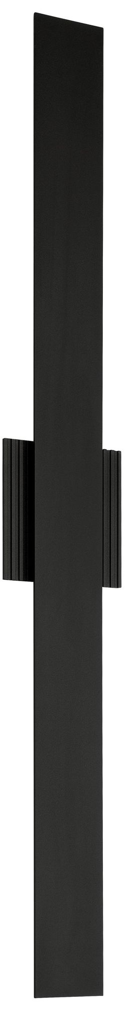 Thesis Jacks 48" Textured Black 5CCT LED Exterior Wall Sconce