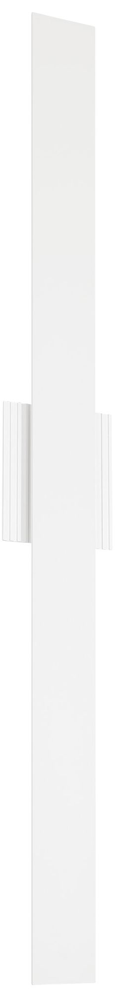 Thesis Jacks 48" Textured White 5CCT LED Exterior Wall Sconce