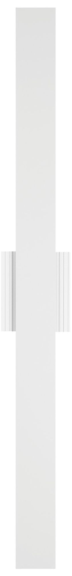 Image 2 Thesis Jacks 48" Textured White 5CCT LED Exterior Wall Sconce more views