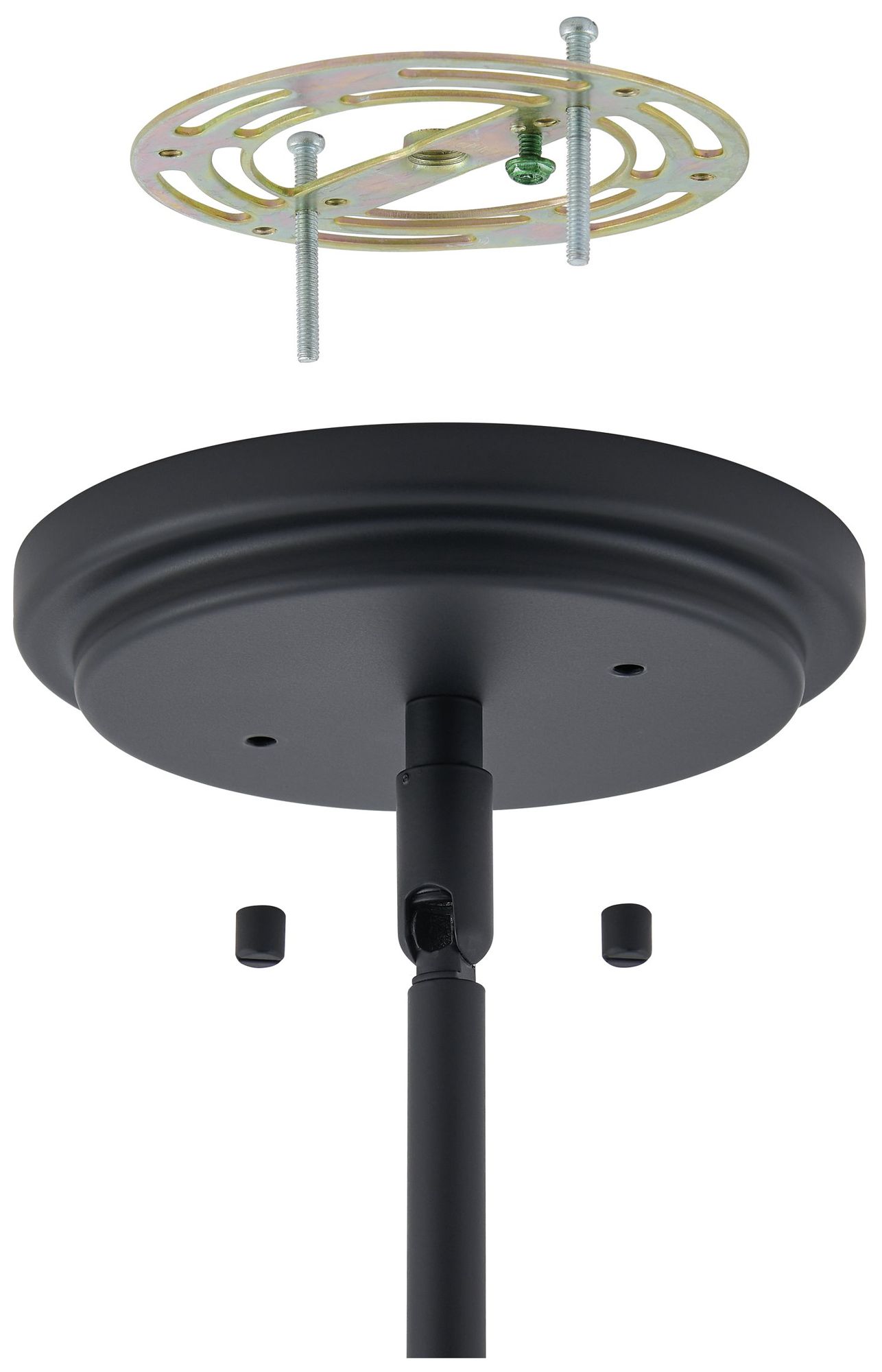 Image 4 Thesis Jared 30" 6 Light Matte Black Chandelier with Clear Glass Shades more views