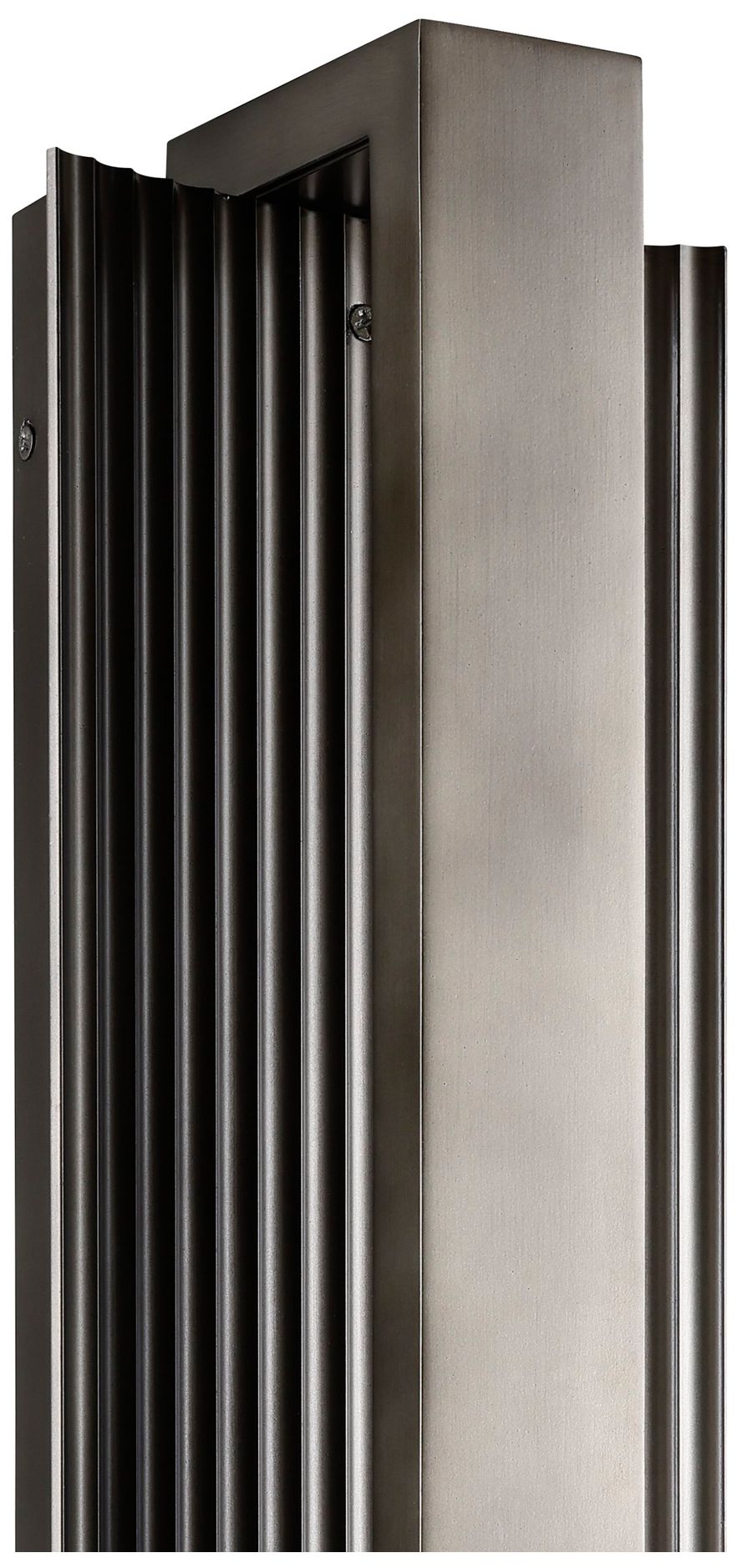 Image 3 Thesis Jubilee 24" Forged Bronze 5CCT LED Exterior Wall Sconce more views