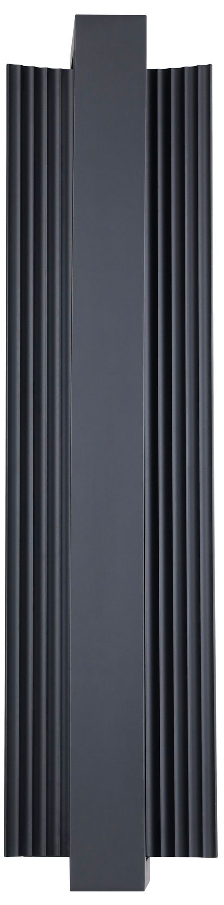 Image 2 Thesis Jubilee 24" Matte Black 5CCT LED Exterior Wall Sconce more views