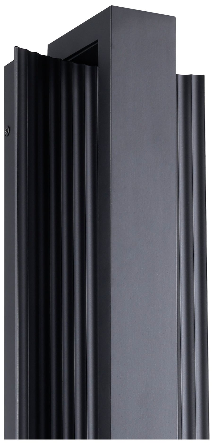 Image 3 Thesis Jubilee 24" Matte Black 5CCT LED Exterior Wall Sconce more views