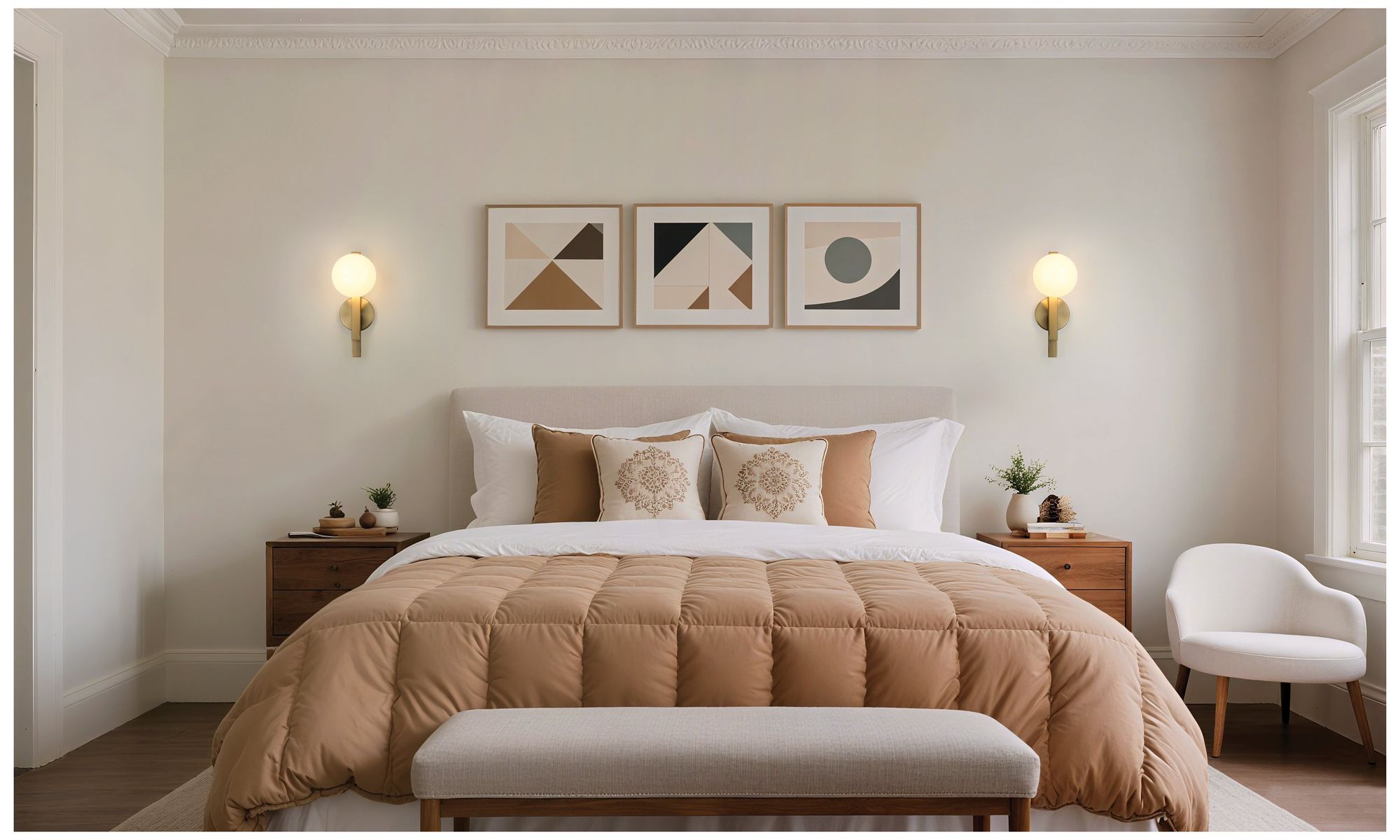 Image 6 Thesis Julep 15-inch Brushed Gold Vanity Light with Opal Glass Shade more views