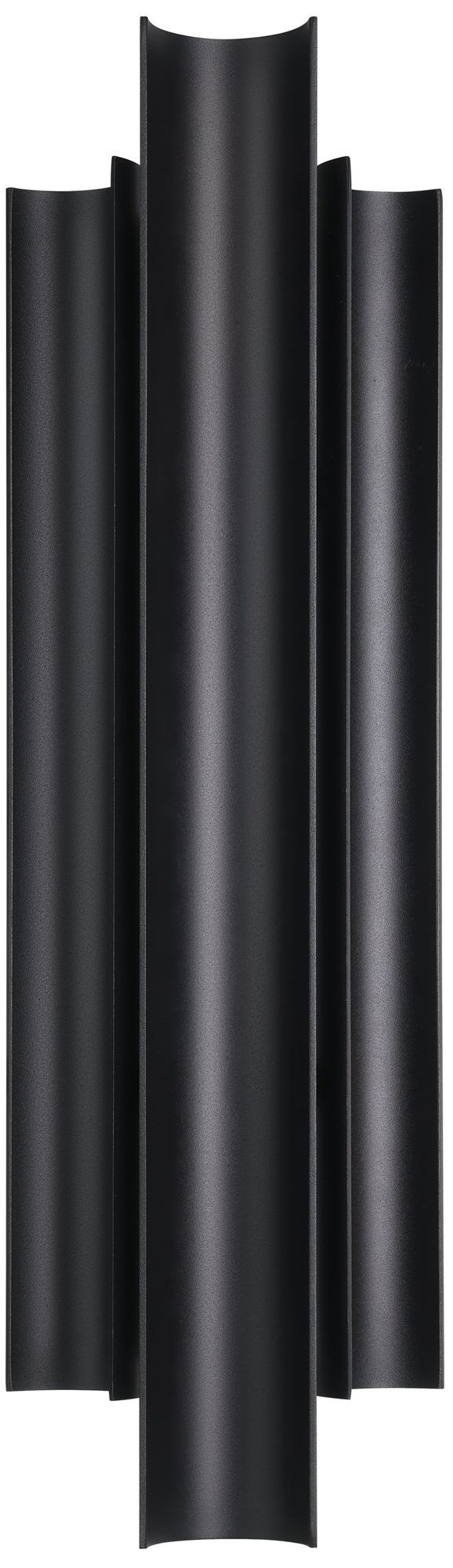 Image 2 Thesis Kestrel 22" 3 Light Textured Black 5CCT LED Exterior Wall Sconce more views