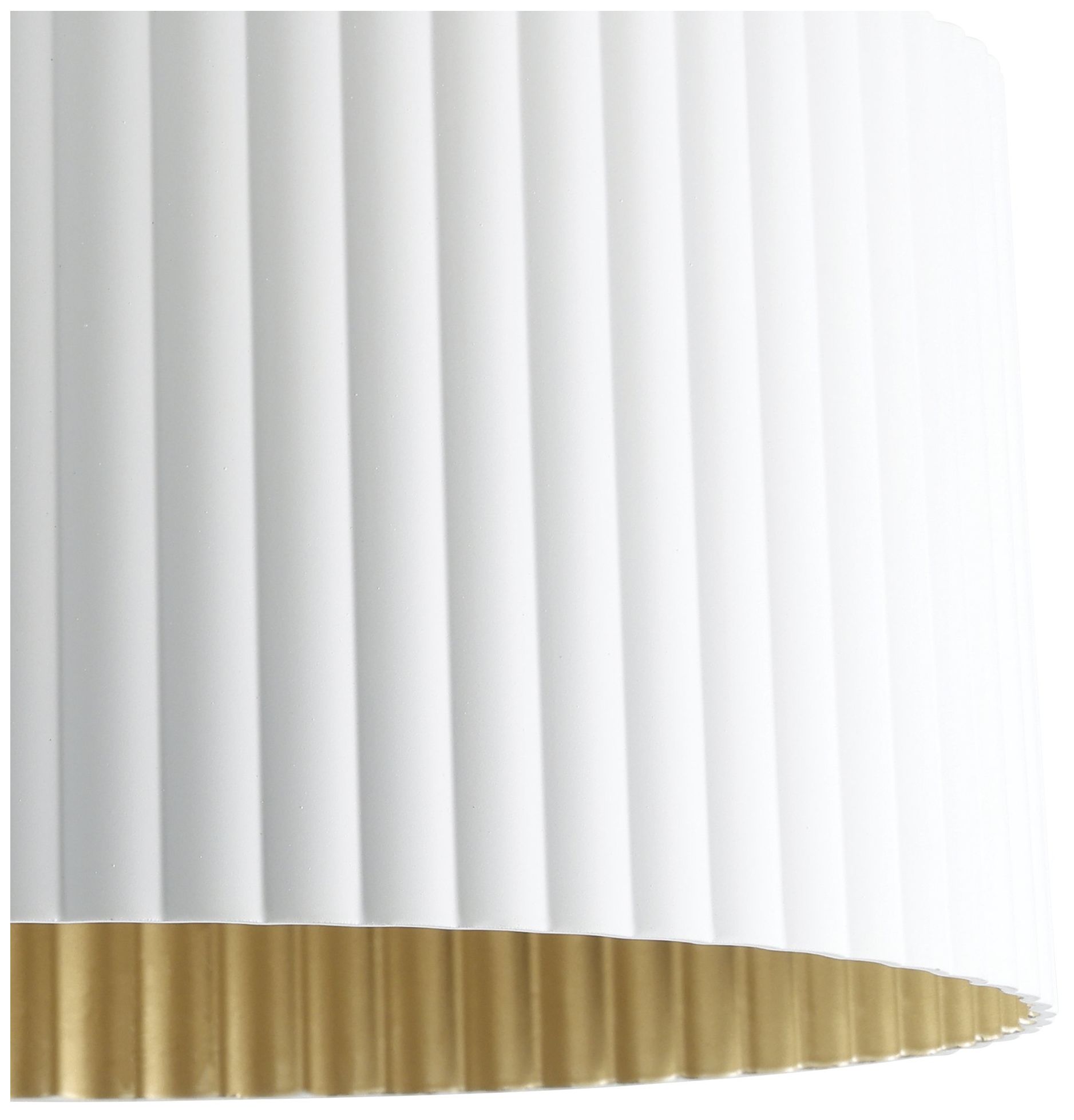 Image 4 Thesis Leilani 11 inch 1 Light Brushed Gold Semi-Flush Mount Ceiling Light more views