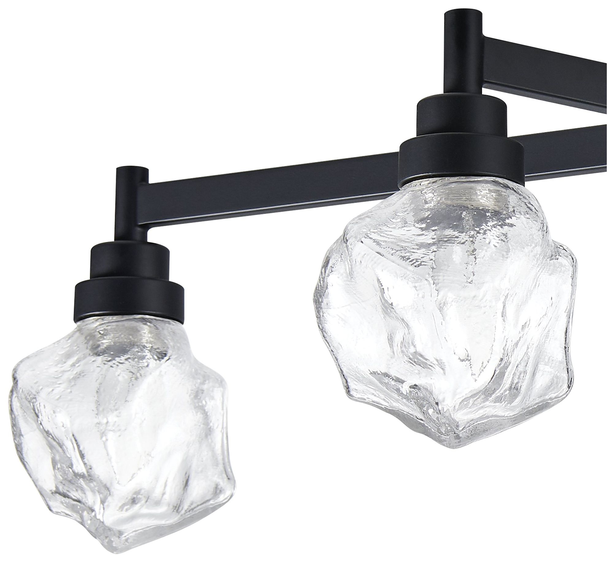 Image 3 Thesis Lillyanna 26 in 5 Light Matte Black Semi-Flush Mount Ceiling Light more views