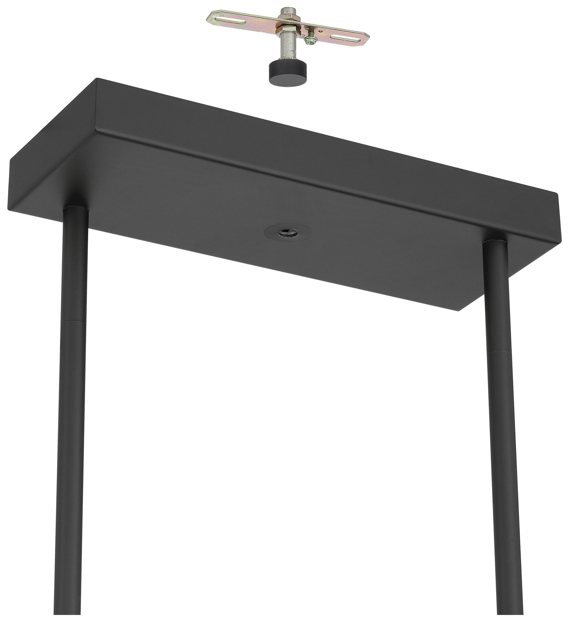Image 5 Thesis Manhattan 48" 12 Lt Matte Black LED Chandelier w/ Rotating Arms more views