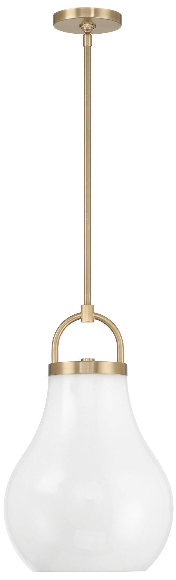 Image 3 Thesis Mansfield 12" 1 Light Champagne Gold Pendant Light more views