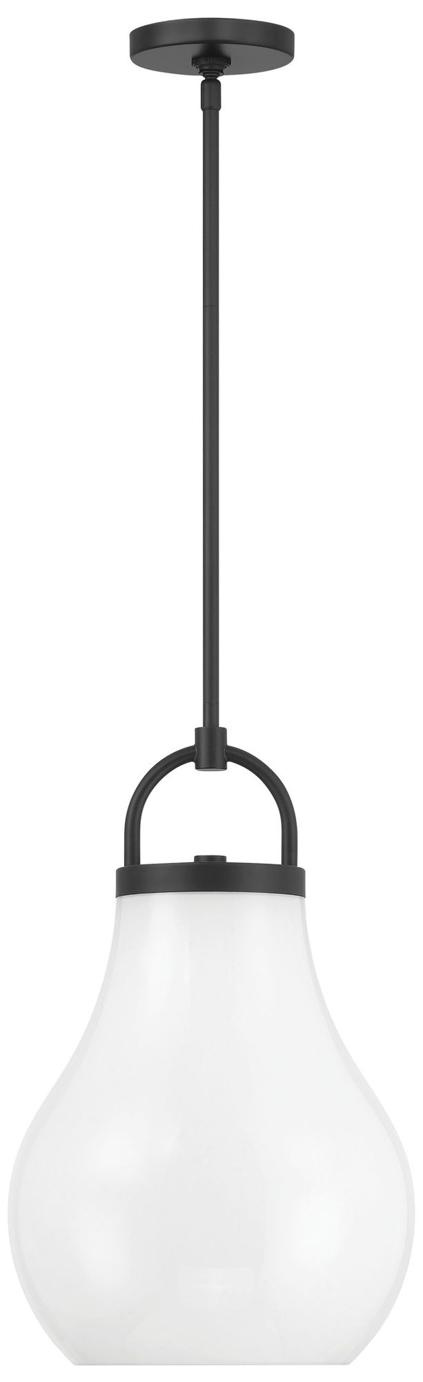 Image 3 Thesis Mansfield 12" 1 Light Matte Black Pendant Light more views