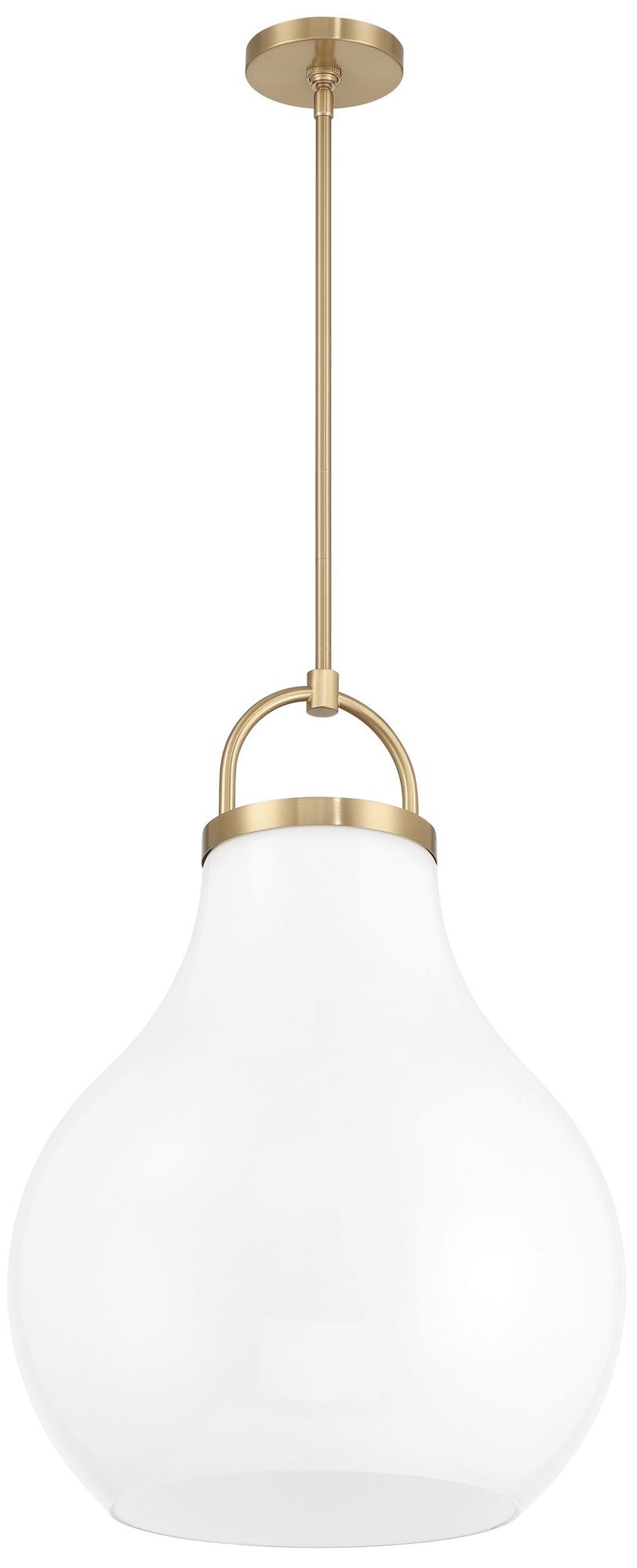 Thesis Mansfield 18" 1 Light Champagne Gold Pendant Light