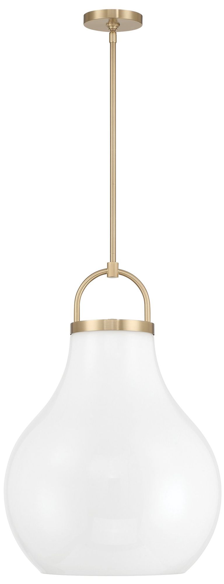 Image 3 Thesis Mansfield 18" 1 Light Champagne Gold Pendant Light more views