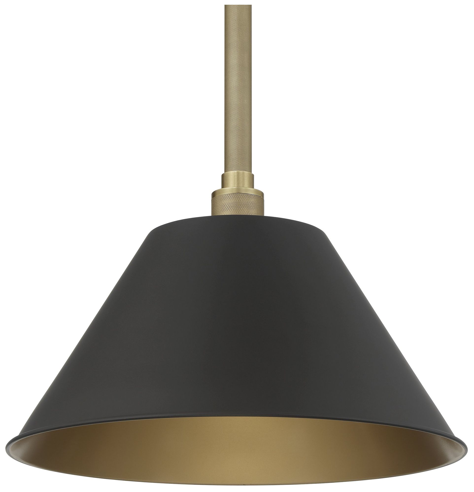 Image 4 Thesis Mcgill 16" 1 Light Natural Brass Pendant Light more views