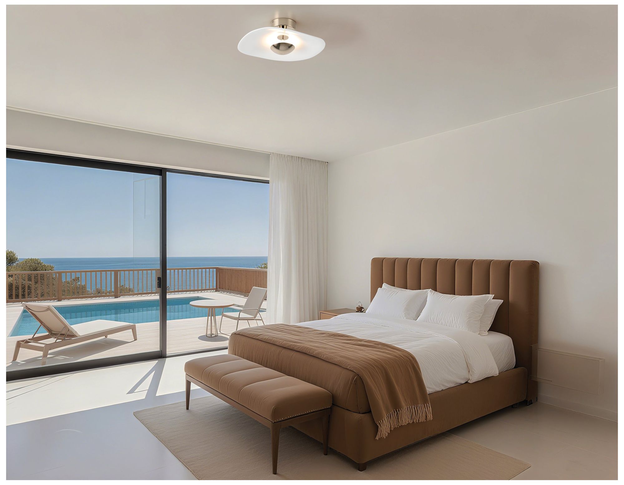 Thesis Novella 24" Polished Gold LED Convertible Pendant