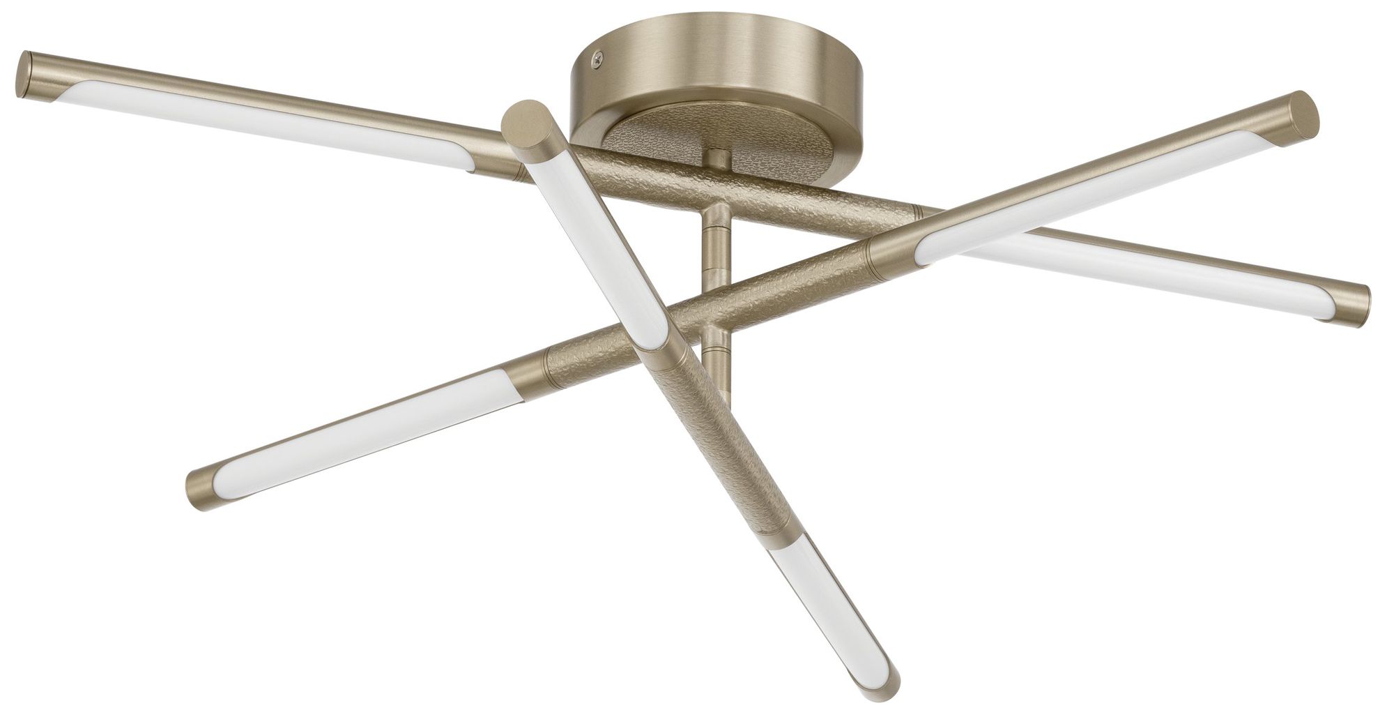 Image 3 Thesis Overture 24" 6 Light Champagne Gold 5CCT LED Chandelier more views