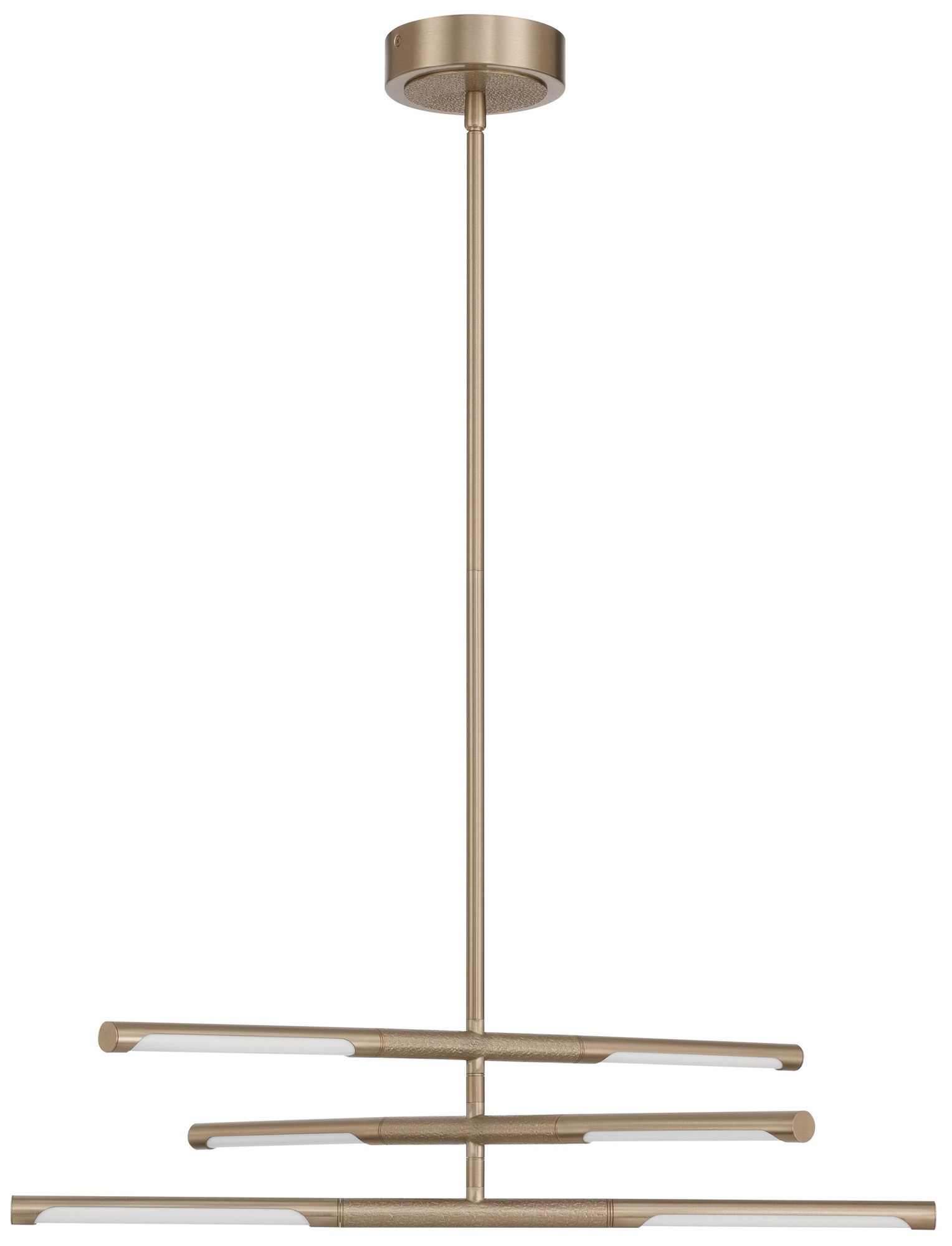 Image 4 Thesis Overture 24" 6 Light Champagne Gold 5CCT LED Chandelier more views