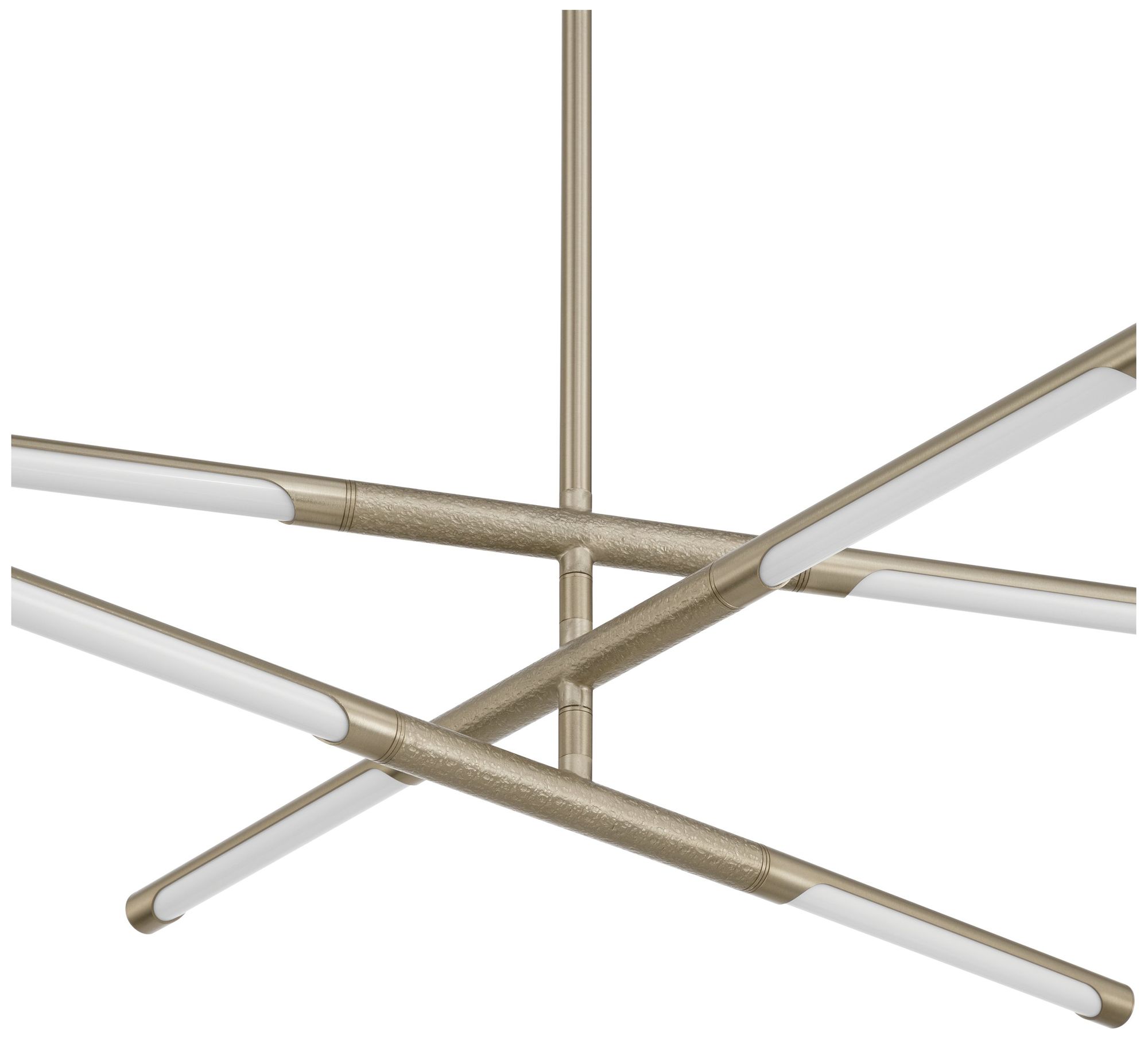 Image 6 Thesis Overture 24" 6 Light Champagne Gold 5CCT LED Chandelier more views