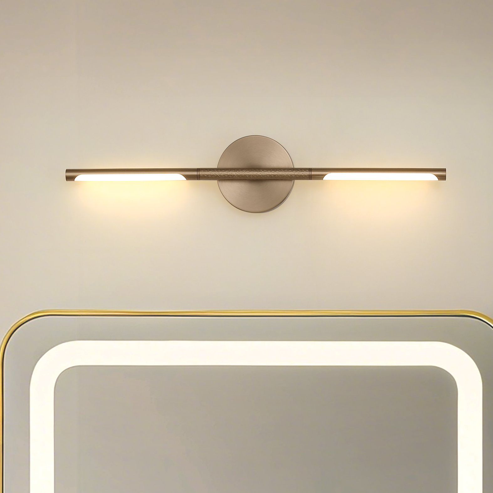 Thesis Overture 24-inch Champagne Gold 5CCT LED Vanity Light