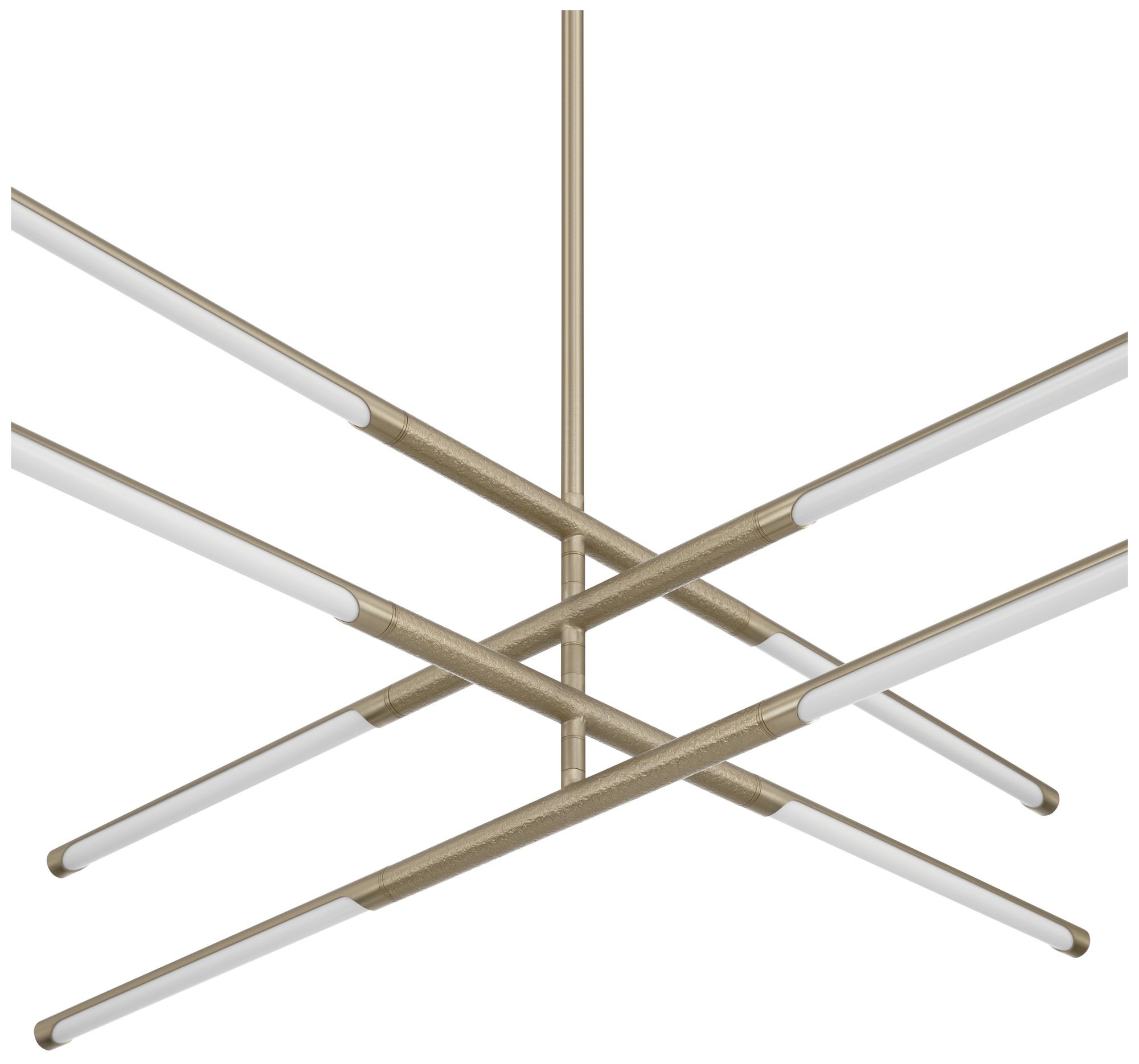 Image 5 Thesis Overture 36" 8 Light Champagne Gold 5CCT LED Chandelier more views