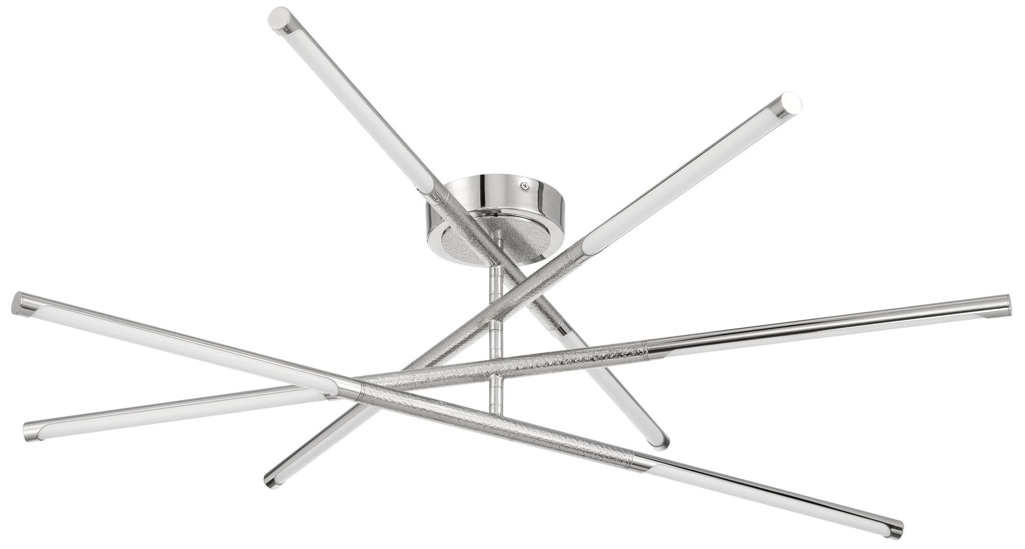 Image 3 Thesis Overture 36" 8 Light Polished Nickel 5CCT LED Chandelier more views