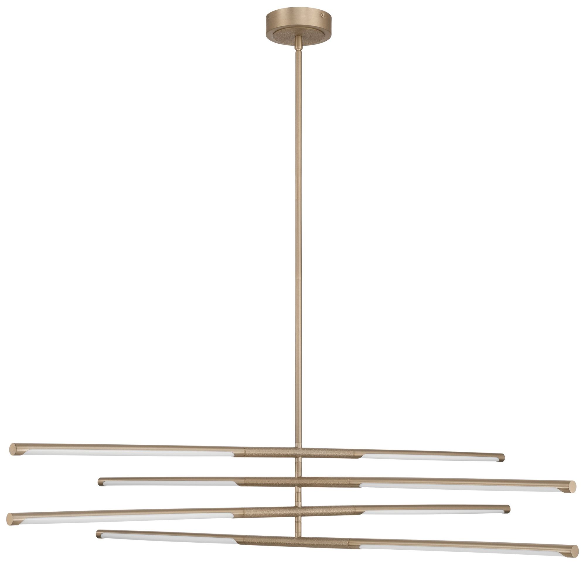 Image 4 Thesis Overture 48" 8 Light Champagne Gold 5CCT LED Chandelier more views