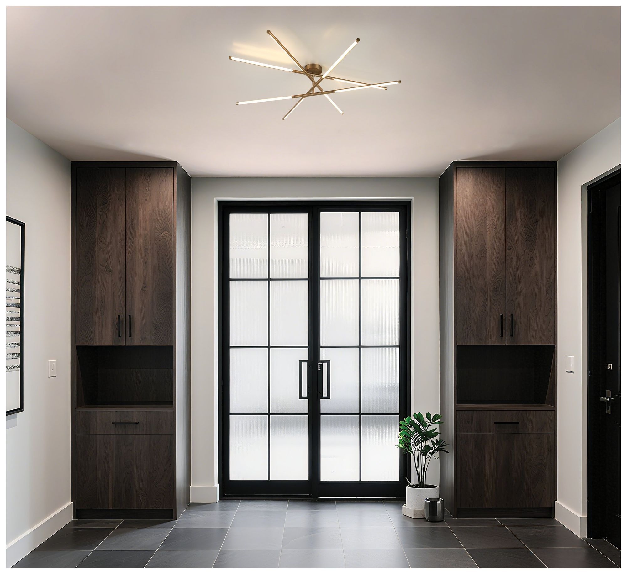 Thesis Overture 48" 8 Light Champagne Gold 5CCT LED Chandelier