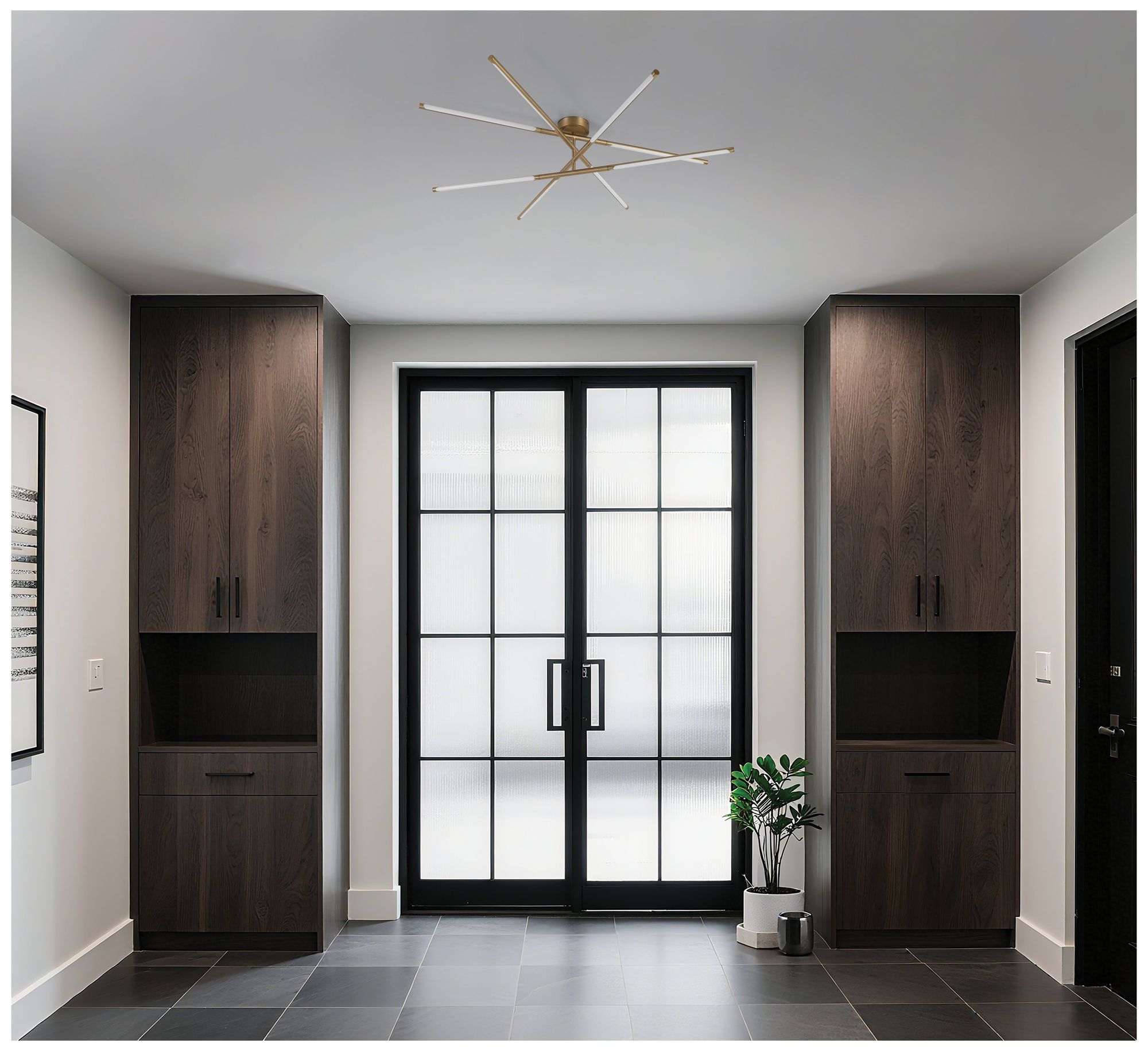 Thesis Overture 48" 8 Light Champagne Gold 5CCT LED Chandelier