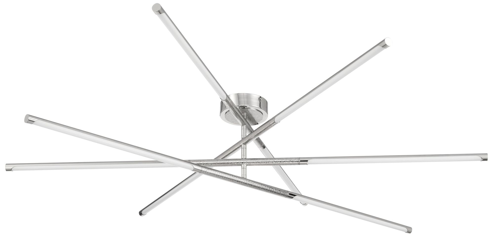 Image 3 Thesis Overture 48" 8 Light Polished Nickel 5CCT LED Chandelier more views