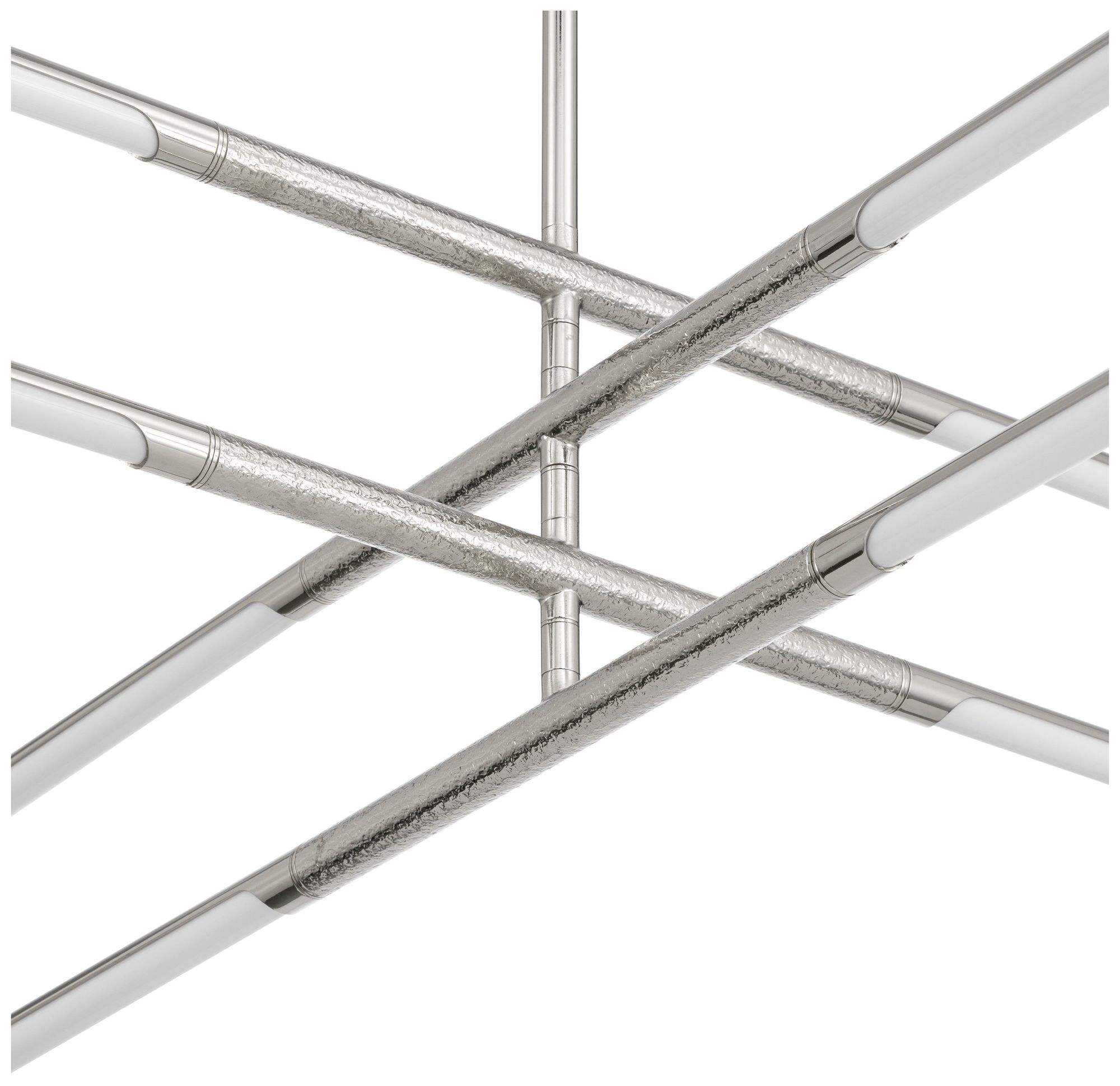 Image 5 Thesis Overture 48" 8 Light Polished Nickel 5CCT LED Chandelier more views