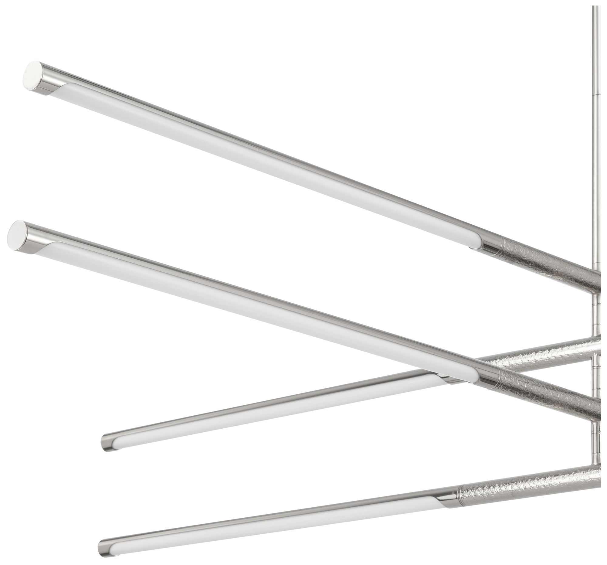 Image 6 Thesis Overture 48" 8 Light Polished Nickel 5CCT LED Chandelier more views