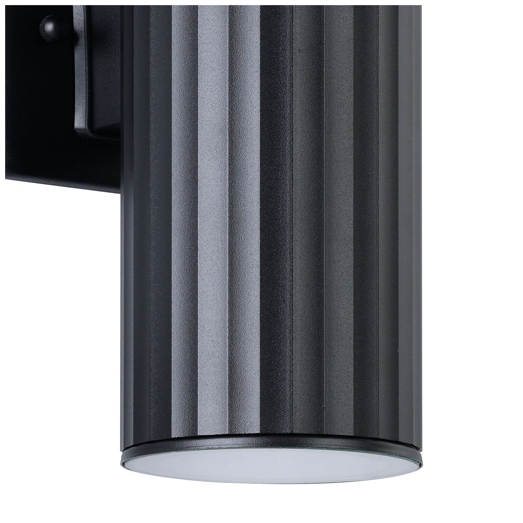 Image 5 Thesis Portillo 13 inch 2 Light Black Exterior Wall Sconce more views