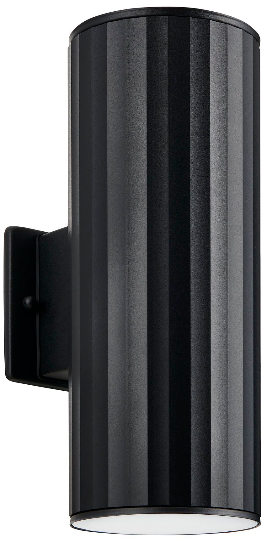Thumbnail2 of Thesis Portillo 13 inch 2-light Black Exterior Wall Sconce