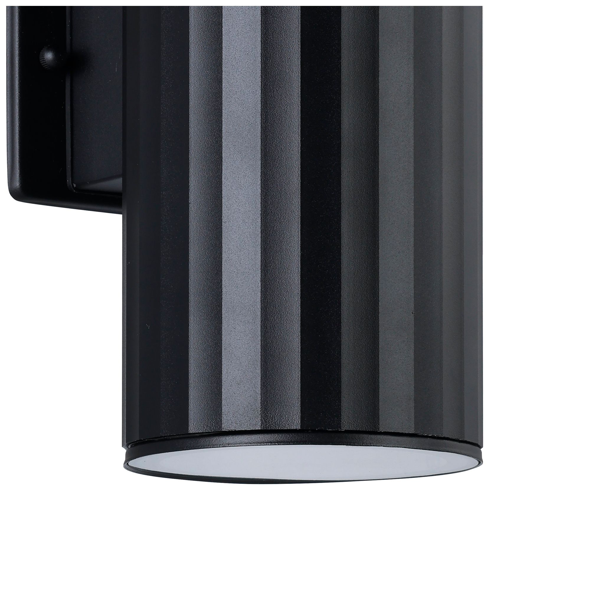 Thesis Portillo 13 inch 2-light Black Exterior Wall Sconce