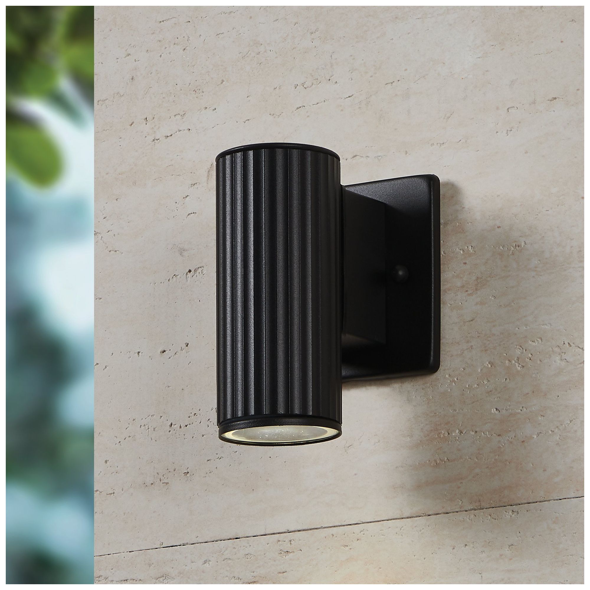 Image 2 Thesis Portillo 6 inch 1-light Black Exterior Wall Sconce more views