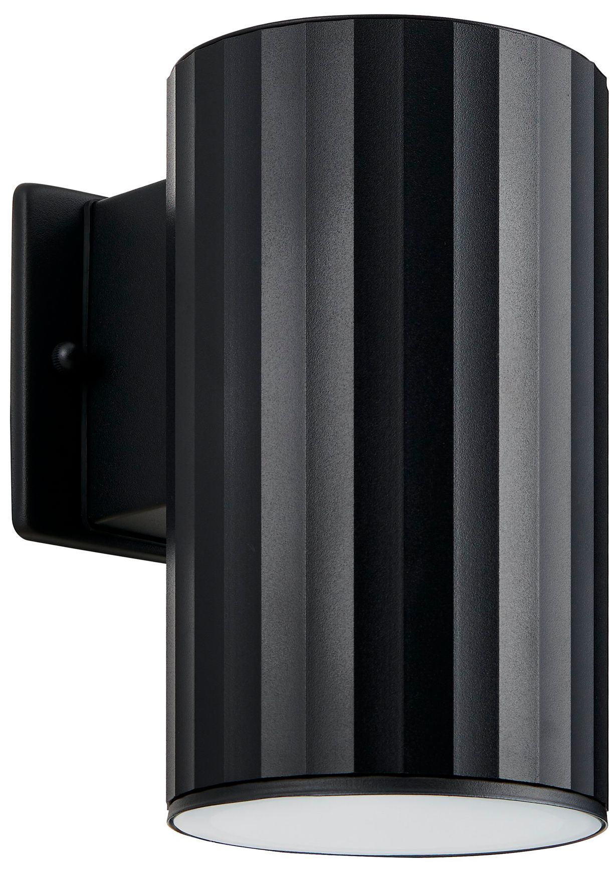 Thesis Portillo 8 inch 1-light Black Exterior Wall Sconce
