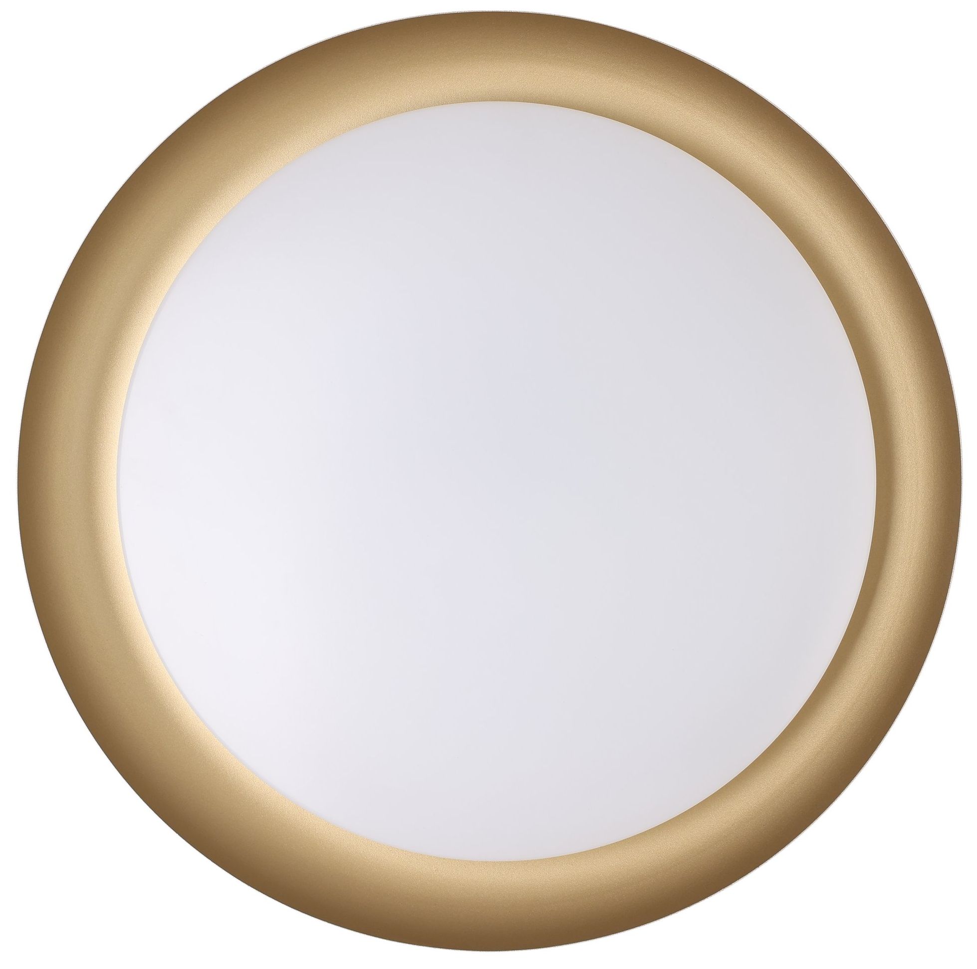 Image 4 Thesis Sebio 18 inch 1 Light White and Gold LED Flush Mount Ceiling Light more views