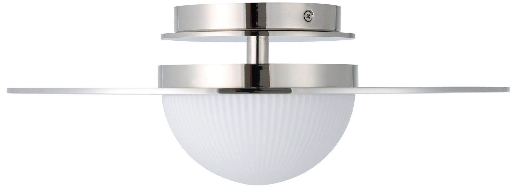 Image 5 Thesis Solstice 16" Polished Nickel 5CCT LED Convertible Pendant more views