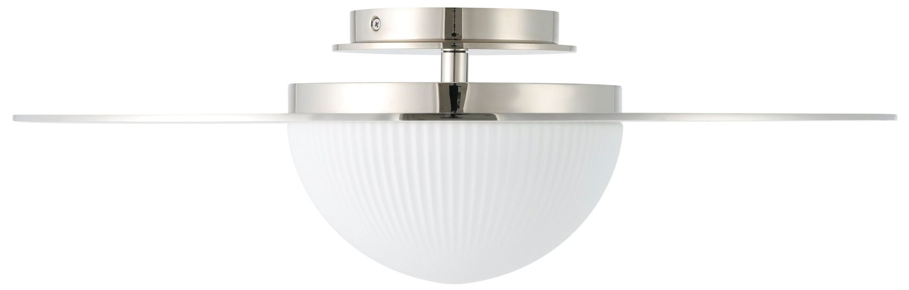 Image 5 Thesis Solstice 22" Polished Nickel 5CCT LED Convertible Pendant more views