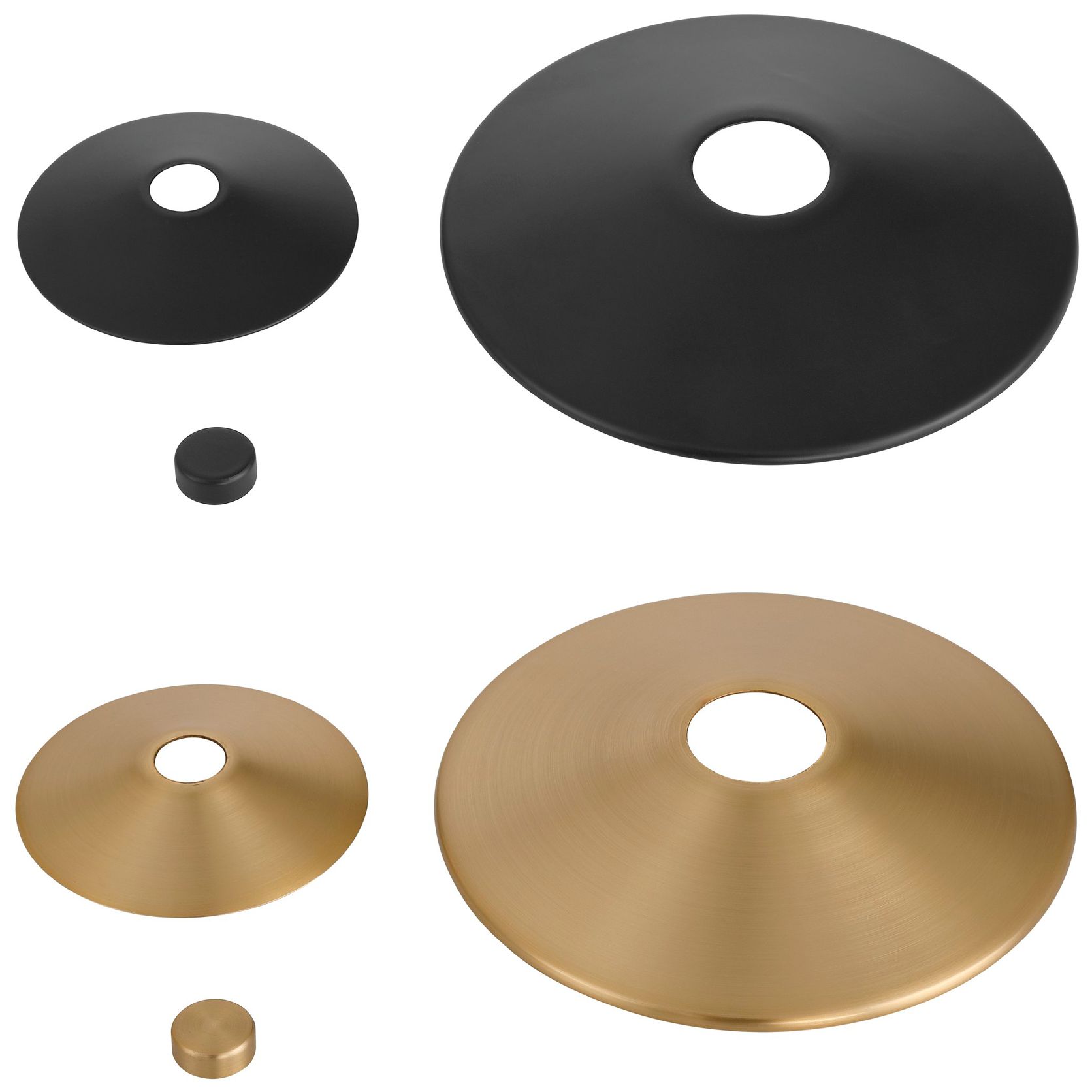 Thesis Tremolo 42" Matte Black and Champagne Gold Vanity Light, Opal Glass