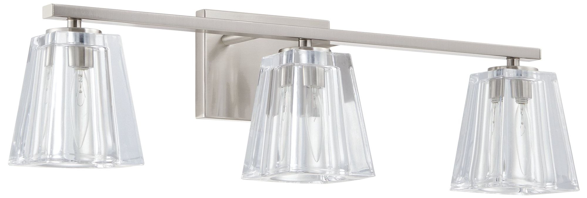 Thesis Valentina 5" Champagne Gold Vanity Light w/ Etched Opal Glass