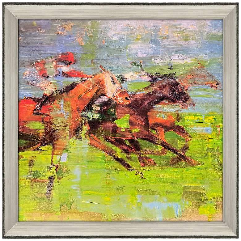 Image 1 They Are Coming 40"W x 40"H Framed Art